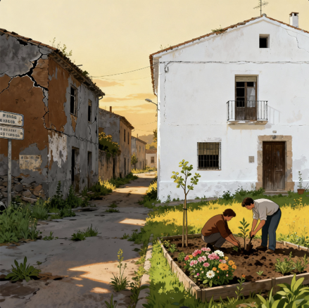 Pueblos rurales y revitalización comunitaria